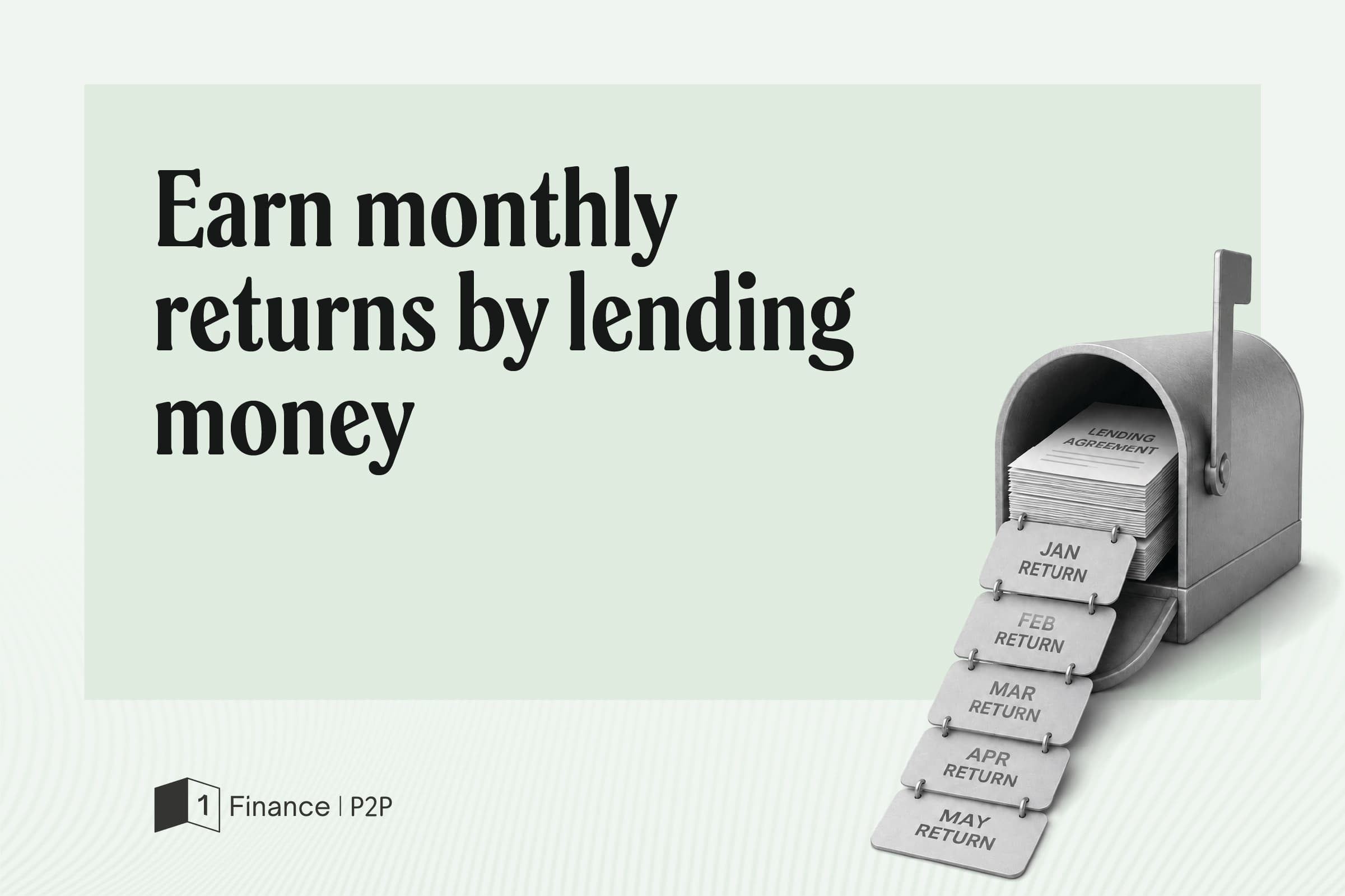 How to earn monthly return by lending money to real people online